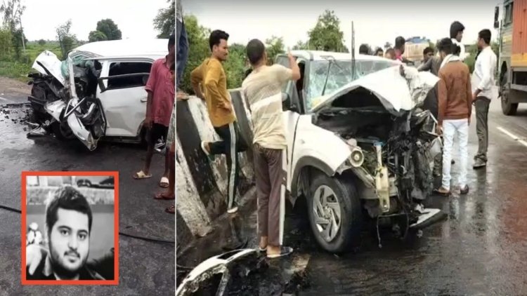 झांसी-कानपुर हाईवे पर भीषण हादसा, डिवाइडर से टकराई तेज रफ्तार कार; अतीक अहमद के बेटे अबान समेत 2 की मौत, 3 गंभीर