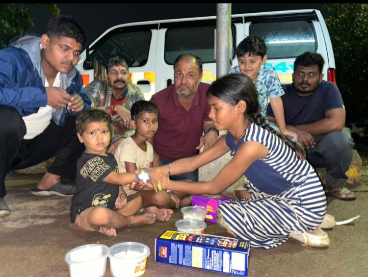 जरूरतमंदों के साथ जन समर्पण सेवा संस्था ने मनाया रक्षाबंधन, बांटी राखी, मिठाई और उपहार