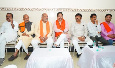 रिसाली में भाजपा की आत्मनिर्भर मंडल बैठक, नगर निगम चुनाव में जीत का संकल्प