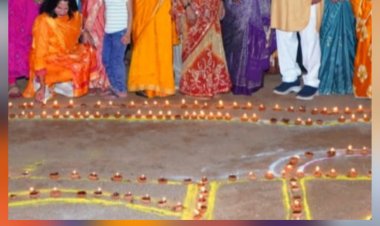 PM  नरेंद्र मोदी के जन्मदिवस पर रिसाली में 51 हजार दीपों का भव्य आयोजन, विधायक ललित चंद्राकर सहित बड़ी संख्या में लोग हुए शामिल