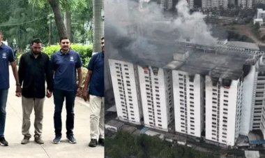 सूरत टेक्सटाइल मार्केट आगकांड: 10 हजार के लिए अकाउंटेंट ने लगाई आग, 24 करोड़ का नुकसान
