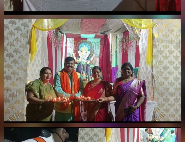 1001 दीपों से जगमगाया सेक्टर-2 शिव मंदिर, नरेंद्र मोदी के जन्मदिन पर जनसेवा को किया नमन