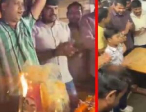 सोशल मीडिया पर वीडियो वायरल होते ही कार्रवाई, बीच सड़क जन्मदिन मनाने पर भाजयुमो जिलाध्यक्ष समेत अन्य पर FIR