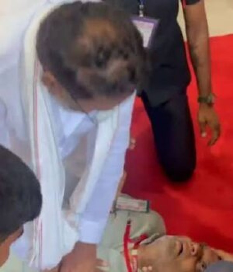 तेलंगाना विधानसभा में अचानक गिरे IAS नवीन मित्तल के PS राजू, मंत्री ने दिया CPR; अस्पताल में मौत