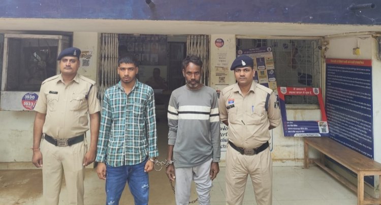 दुर्ग : शराब के दौरान विवाद ने लिया खूनी रूप, ईंट और स्टील के गिलास से वार कर पूरन भारती की हत्या, दो गिरफ्तार