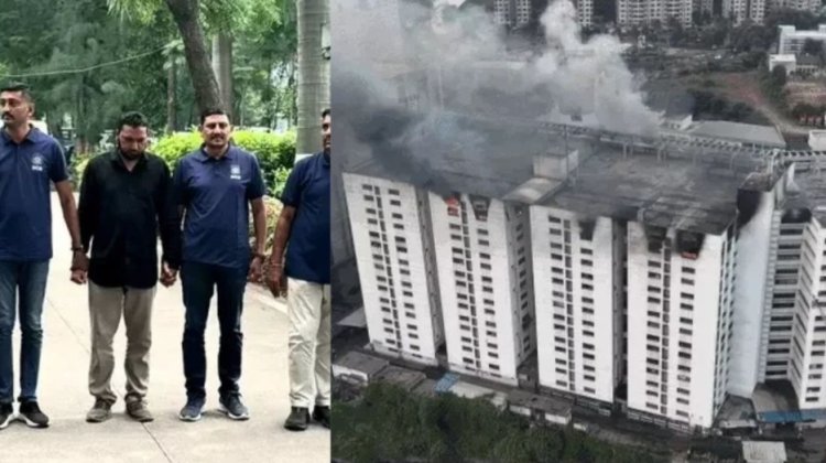 सूरत टेक्सटाइल मार्केट आगकांड: 10 हजार के लिए अकाउंटेंट ने लगाई आग, 24 करोड़ का नुकसान