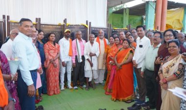 रिसाली बस्ती में 1.36 करोड़ के विकास कार्यों की शुरुआत, विधायक ललित चंद्राकर ने किया भूमिपूजन