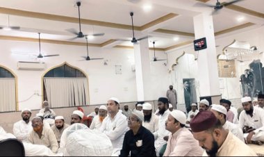 दुर्ग : सुभाष नगर की मस्जिद खैरूल अमान में हज प्रशिक्षण, दुर्ग-भिलाई के यात्रियों को सिखाए हज-उमरा के आसान तौर-तरीके