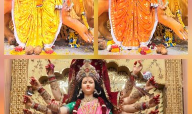 नवरात्रि में हर दिन बदलता है माता का रूप और श्रृंगार, दुर्ग के सत्तीचौरा मंदिर में 46 साल से निभाई जा रही परंपरा