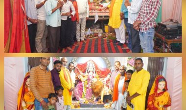 महाष्टमी पर विधायक ललित चंद्राकर ने विभिन्न दुर्गा पंडालों में की पूजा-अर्चना, प्रदेश की सुख-समृद्धि की कामना