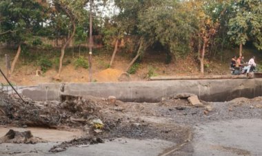 पद्मनाभपुर में नाली निर्माण बना मुसीबत, 8 रास्ते बंद; 7 हजार लोग परेशान