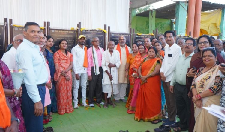 रिसाली बस्ती में 1.36 करोड़ के विकास कार्यों की शुरुआत, विधायक ललित चंद्राकर ने किया भूमिपूजन