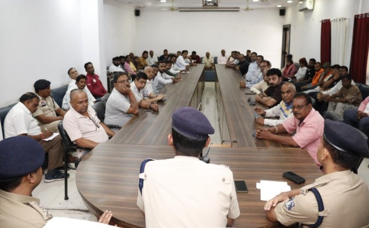नवरात्रि-दुर्गा उत्सव को लेकर दुर्ग पुलिस अलर्ट, 150 से अधिक आयोजकों को दिए सुरक्षा निर्देश